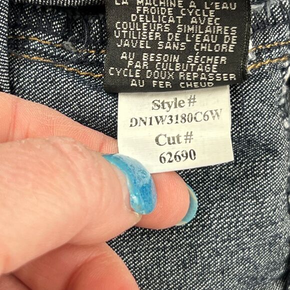 A3 Denim Capris Womens Plus Size 26W Constructed Waist High Rise Cropped Jeans - Picture 12 of 14